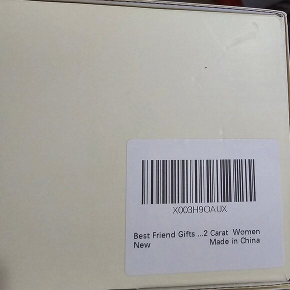 NIB/NWOT Beam and Bask 2 Carat Moissanite Necklace - Picture 7 of 13